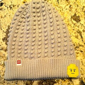 Lego Hat Cement color.  One size